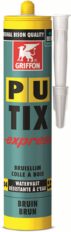 Griffon pu-tix express bruin koker | 340 g - 6313561