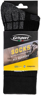 Grisport all season sokken 25108 | zwart grijs | maat 42 - 00.048.178.39
