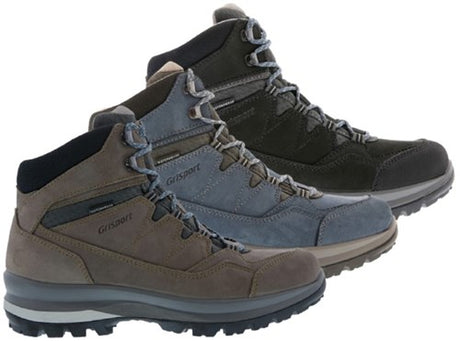 Grisport bari mid wandelschoenen dames - black - maat 38