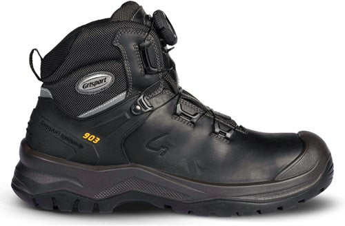 Grisport safety 903l 33348 boa s3 | zwart | maat 39 - 8713458015053