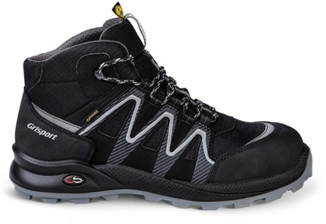 Grisport safety cross gtx line 33663 hoog s3 esd | zwart zilver | maat 44 - 00.049.014.44