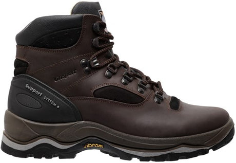 Grisport tiben mid leer gevoerd 11207 | bruin | maat 37 - 13.048.048.37