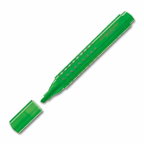 Van der Doelen Textmarker grün von Faber Castel mit leichtem Griff
