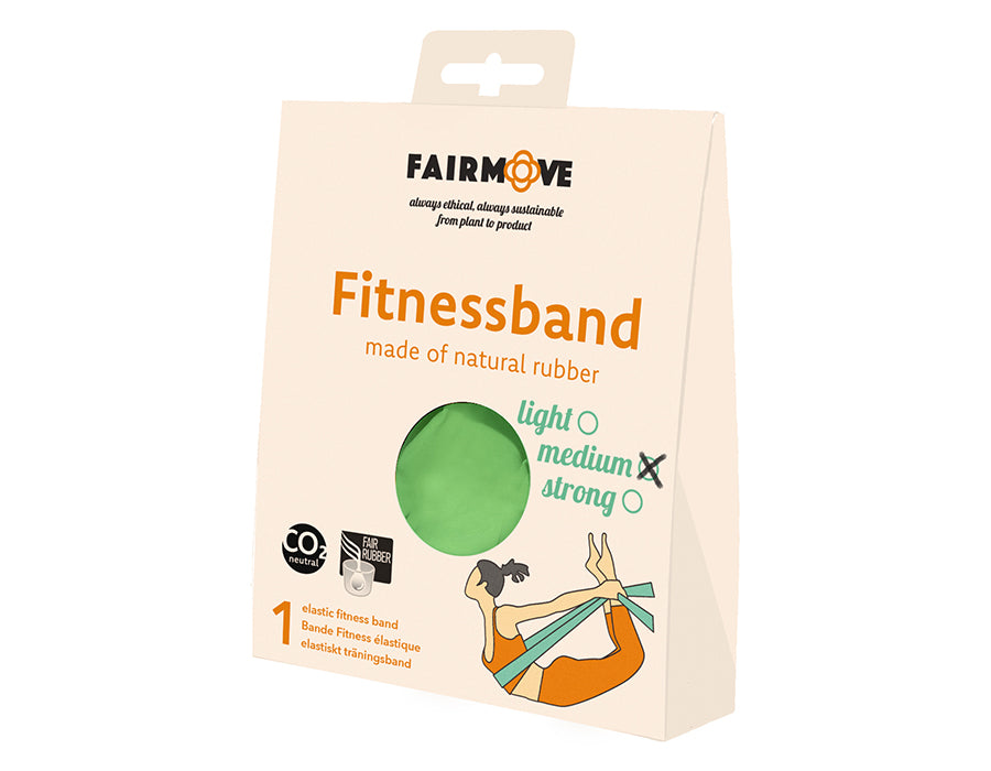 Fairzone Fitnessband – mittel – grün