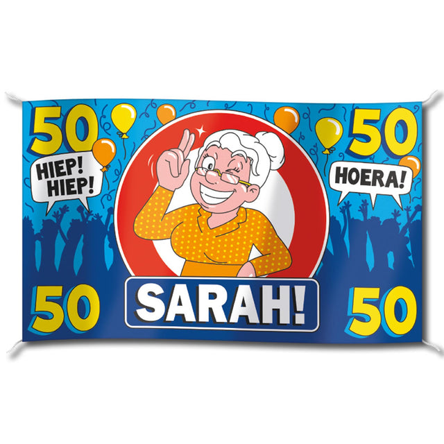 Paperdreams Fassadenfahne – Sarah 100 x 150 cm