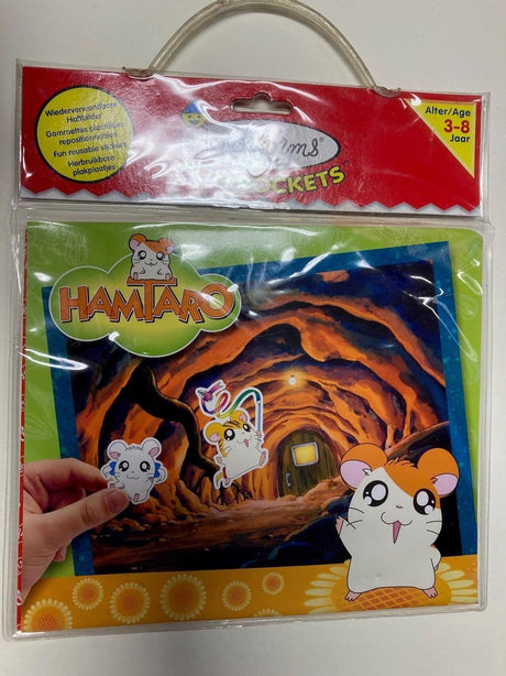 Universitätsspiele Hamtaro Fensteraufkleber wiederverwendbar