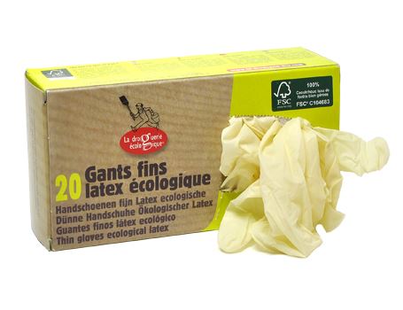 La droguerie écologique Latexhandschuhe zum Einmalgebrauch – s