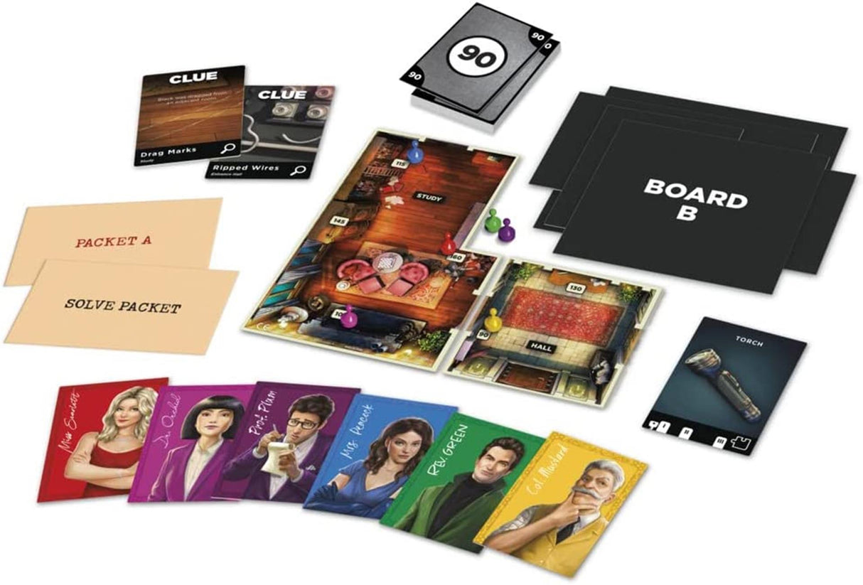Hasbro Cluedo-Verrat im Schloss Swaenesteyn