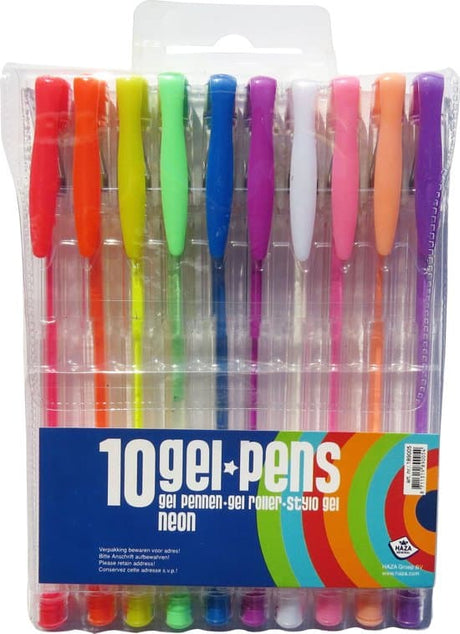 Van der Doelen Haza Gelstifte Neon 10 Stück