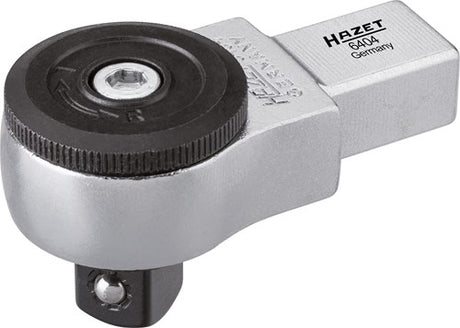Hazet Steck-Umschaltknarre 6404 14 x 18 mm Steckvierkant massiv 1 2 Zoll (12,5 mm) Vierkant massiv Länge: 70,5 mm