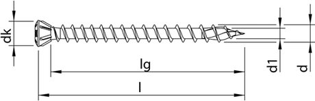 Heco-topix-plus 3,5 x 50, Boden scr, lk, t10, vvd, vz; 200 Stück – hc60328
