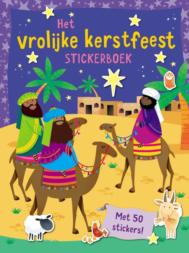 Kochen Sie das Stickerbuch „Frohe Weihnachten“.