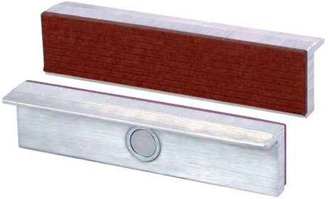 Heuer Schutzbacken für Schraubstock | für Backenbreite 100 mm | Faserschicht | Aluminium | 1 Paar - 111100 111100