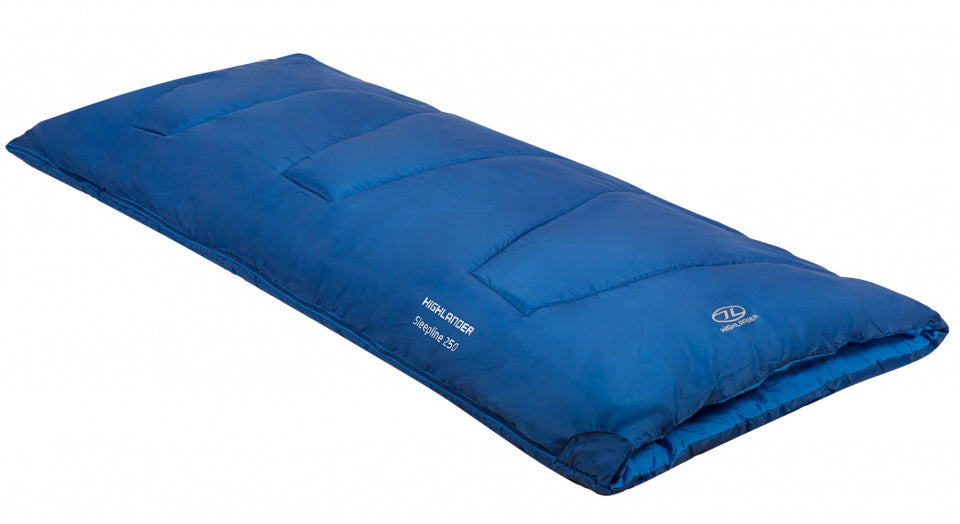 Highlander Sleepline 250 Schlafsackumschlag 195 cm blau