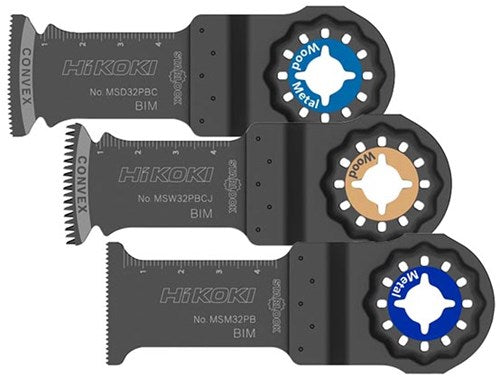 Hikoki accessoires 782794 | multi tool blad | set | starlock msd32pbc msw32pcj msm32pb - 782794