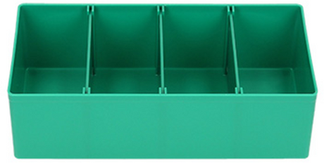Hikoki accessoires opbergbox groen | met 3 vakverdelers | 402542 402542