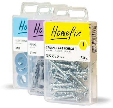 Homefix sleutelring 30 mm | 6 stuks - 6701.30.61050