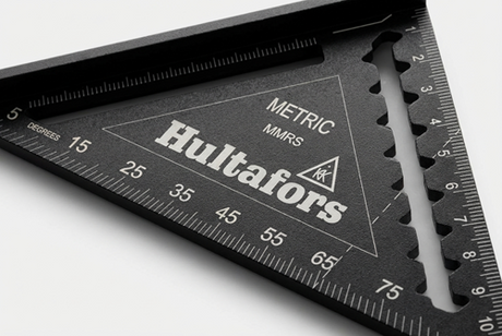 Hultafors metric rafter square mini 12 cm - hu257030