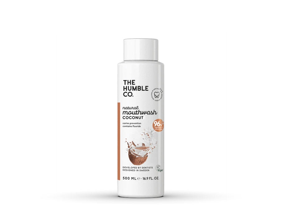 Die bescheidene Co. Kokos-Mundwasser