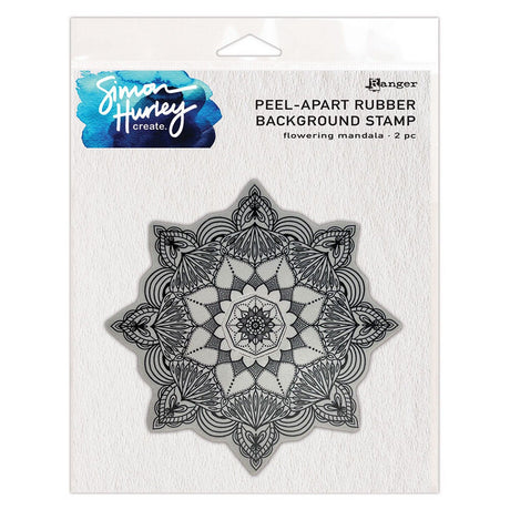 Ranger Ink Ranger • Simon Hurley erstellen. Hintergrundstempel blühendes Mandala