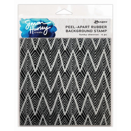 Ranger Ink Ranger • Simon Hurley erstellen. Hintergrundstempel funky Chevron
