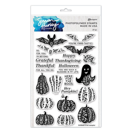 Ranger Ink Ranger • Simon Hurley erstellen. Transparentes Stempelset Herbst-Sampler