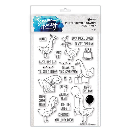 Ranger Ink Ranger • Simon Hurley erstellt Photopolymer-Stempel „Silly Goose“.