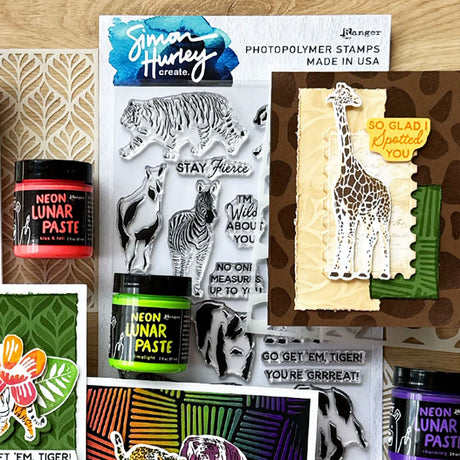 Ranger Ink Ranger • Simon Hurley erstellen. Photopolymer-Stempel wild auf dich