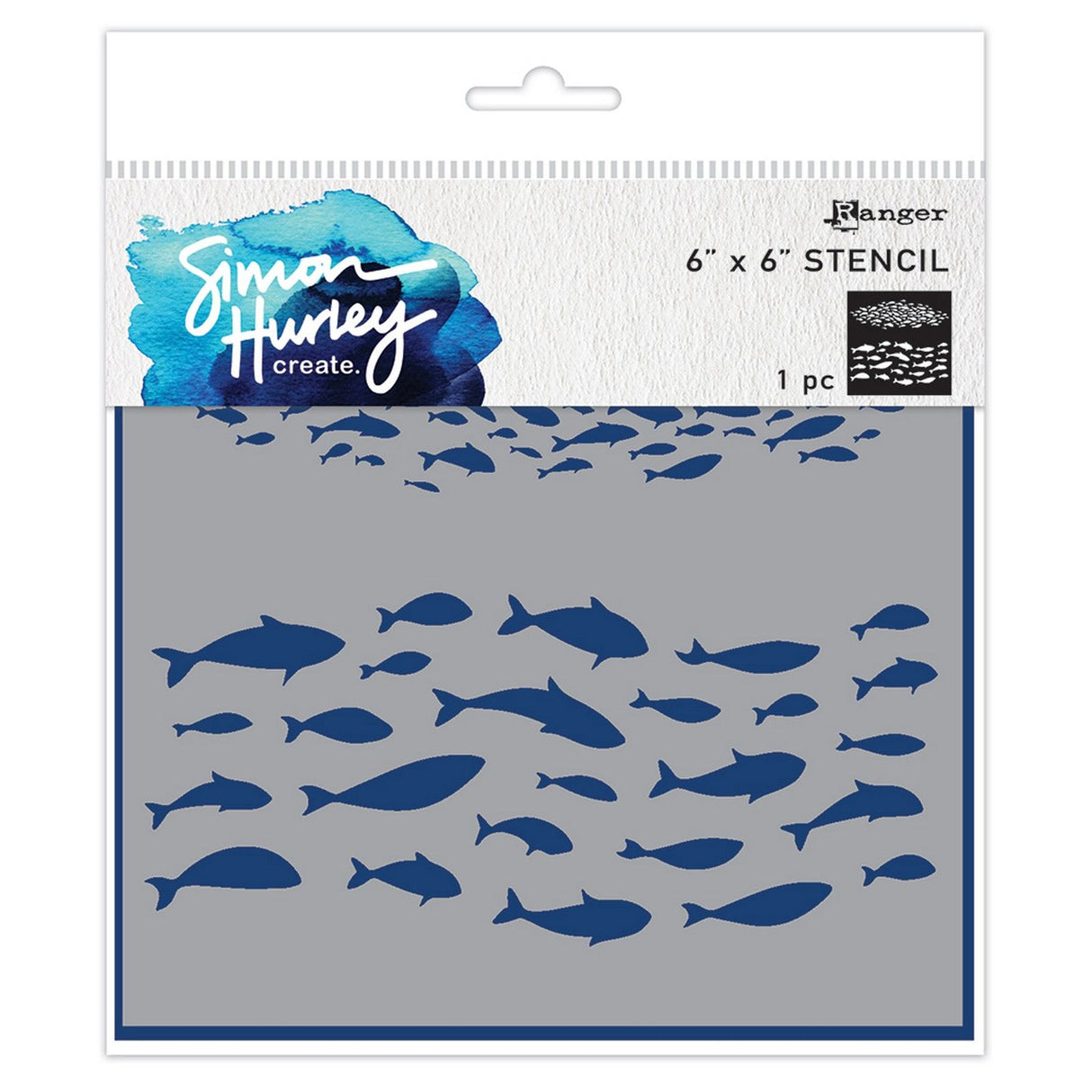 Ranger Ink Ranger • Simon Hurley erstellen. Schablone Fischrausch