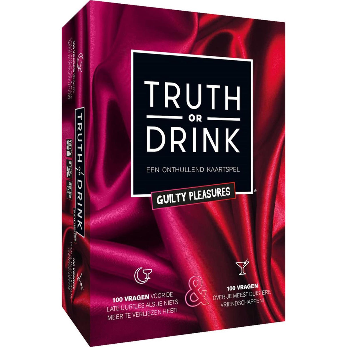 Spiel „Wahrheit oder Alkohol schuldige Vergnügungen“.