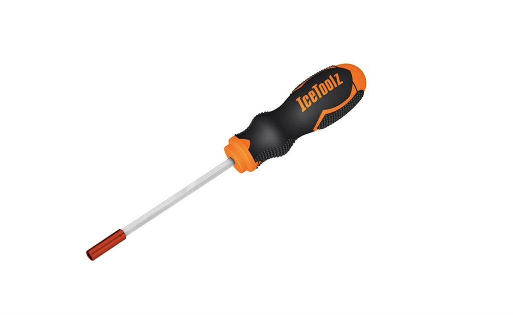 Icetoolz Nippelschlüssel 5,5 mm 6-seitig, mit Griff, 12c3