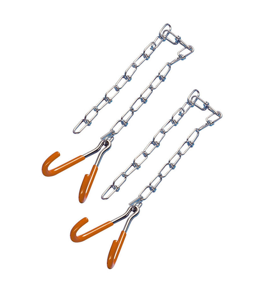Buzaglo Icetoolz Hängehaken mit Kette Eldorado Stahl 65 cm 2 Stück