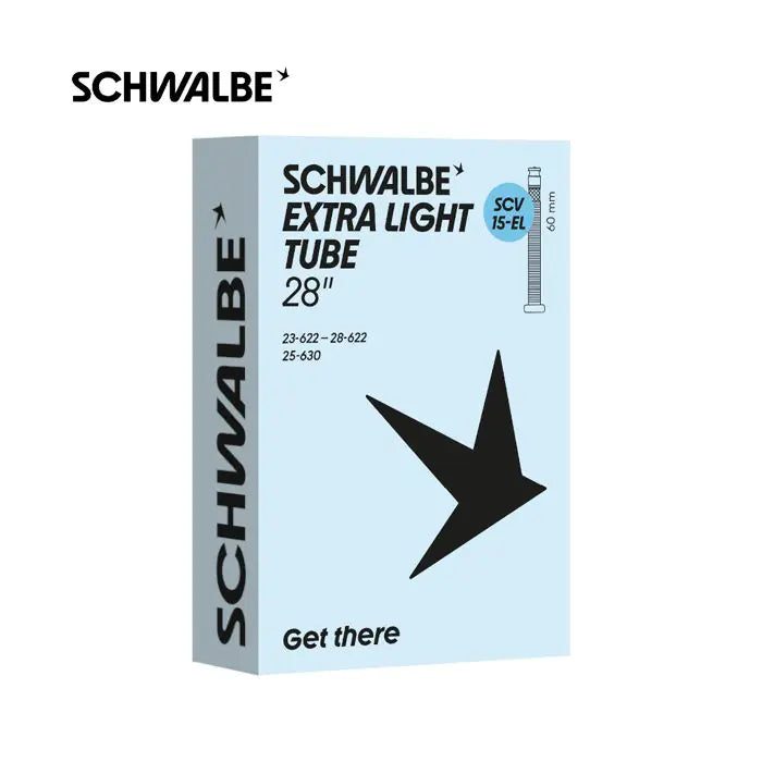 Schwalbe Schlauch scv15-el 23 28-622 630 60mm schwarz