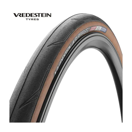 Vredestein Tire Superpasso TLR 700 x 25C Schwarz transparent