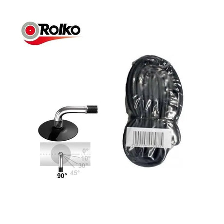Rolko-Schlauch 4.10 3.50-6 abgewinkelt