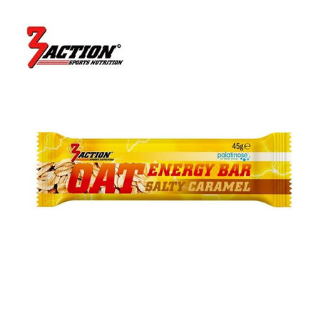 3action Hafer-Energieriegel Salty Caramel 45 Gramm – Displaybox 20 Stück – 1202030017