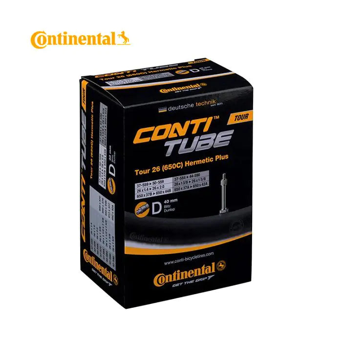 Continental Inner Tube HV DV 26 Hermetic plus 37 50-559 Tour