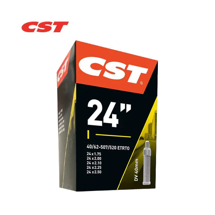 CST-Schläuche 24 x 1,75 2,25 Blitz langes Ventil 40 mm = 47 62-507 520 DV 48 mm 071003