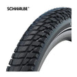 Schwalbe Außenreifen Marathon Plus Tour 28x1,75 47-622 Addix Green Thread B B Refl