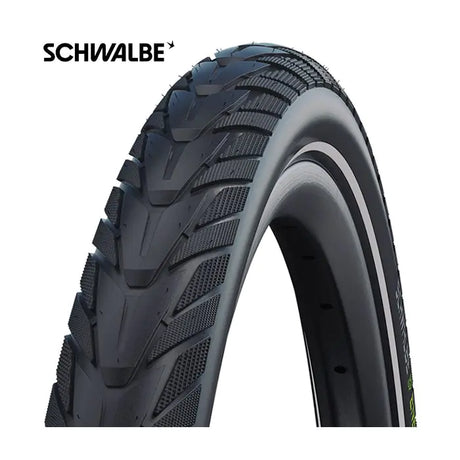 Schwalbe Energizer plus grüner Guard 50-622 (28x2,00) Schwarzer Reflex