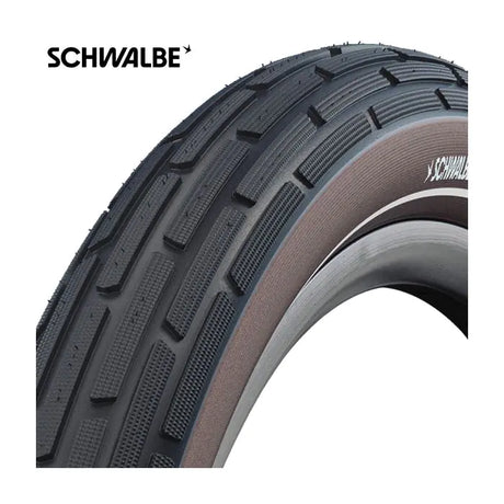 Schwalbe benelux b.v. schwalbe draadband fat frank active 50-622 +r zwart coffee