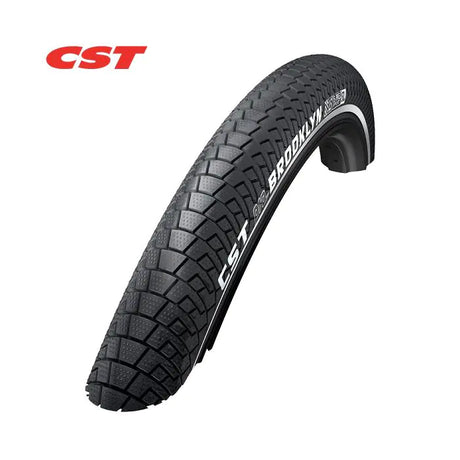 Reifen: CST Brooklyn Pro Farbe: Schwarz (2mm Anti-Leak) Größe: 20x2.15, Etro 55-406
