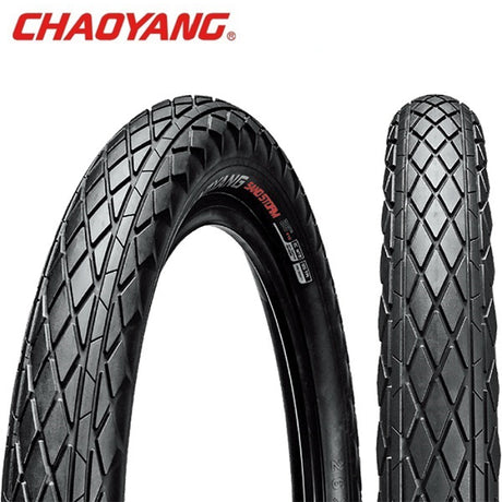 Chaoyang 26x2,50 (60-559) Sandsturm-Ladungsreifen, schwarzes Reflex-Doppelgehäuse, W108287