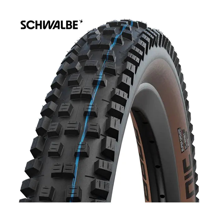 Klappband Schwalbe Nic Super Ground 27,5 x 2,40 62-584 mm - Bronze Seitenwand