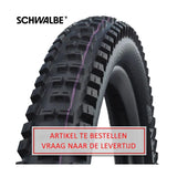 Schwalbe Faltband Schwalbe Betty Super Downhill 29 x 2,40 62-622 mm Schwarz