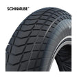 Schwalbe Drahtreifen Super Moto-X 70-406 +r schwarz