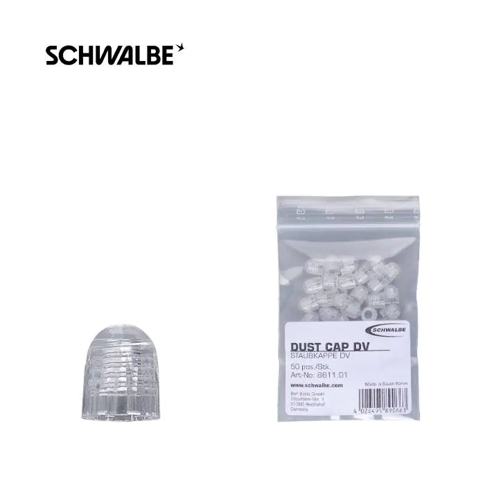 Schwalbe Ventilstaubkappe DV transparent DS A 50