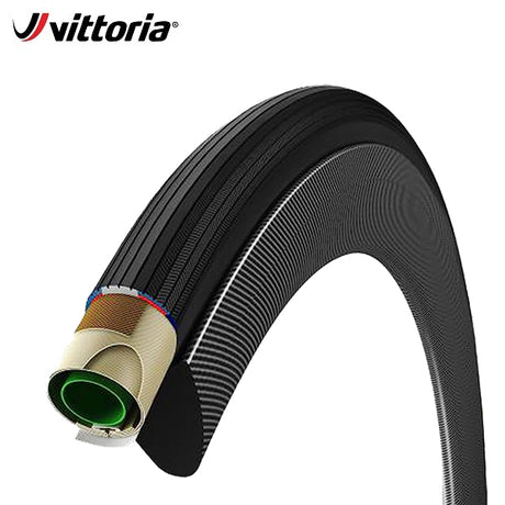 Vittoria Tube 25-622 Corsa Control mit Graphene G+ Full Black