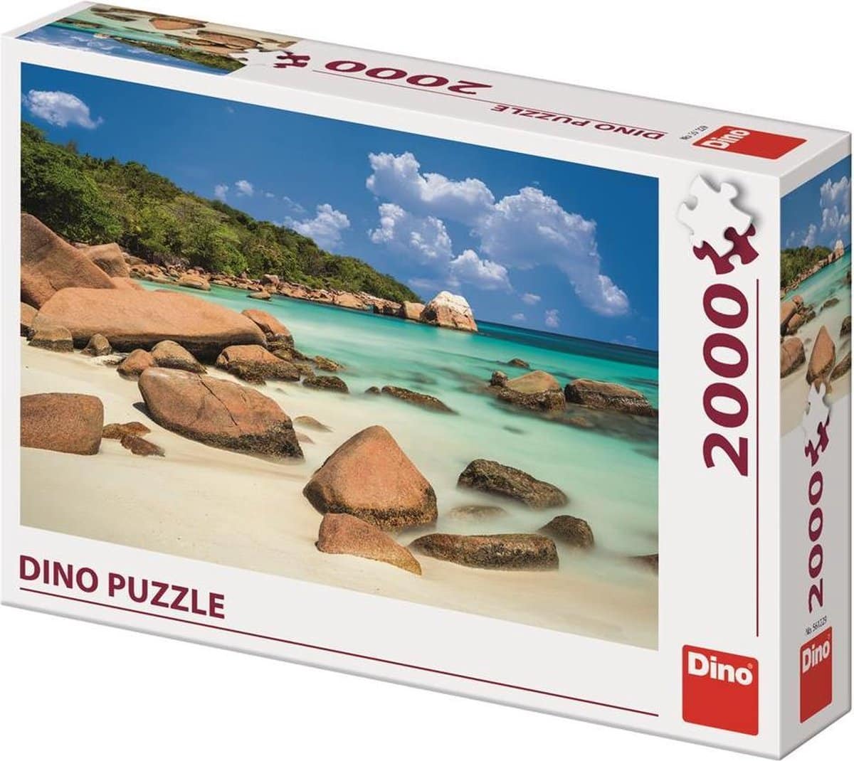 Dinotoys Dino-Puzzle – Insel Praslin, Seychellen – 2000 Teile