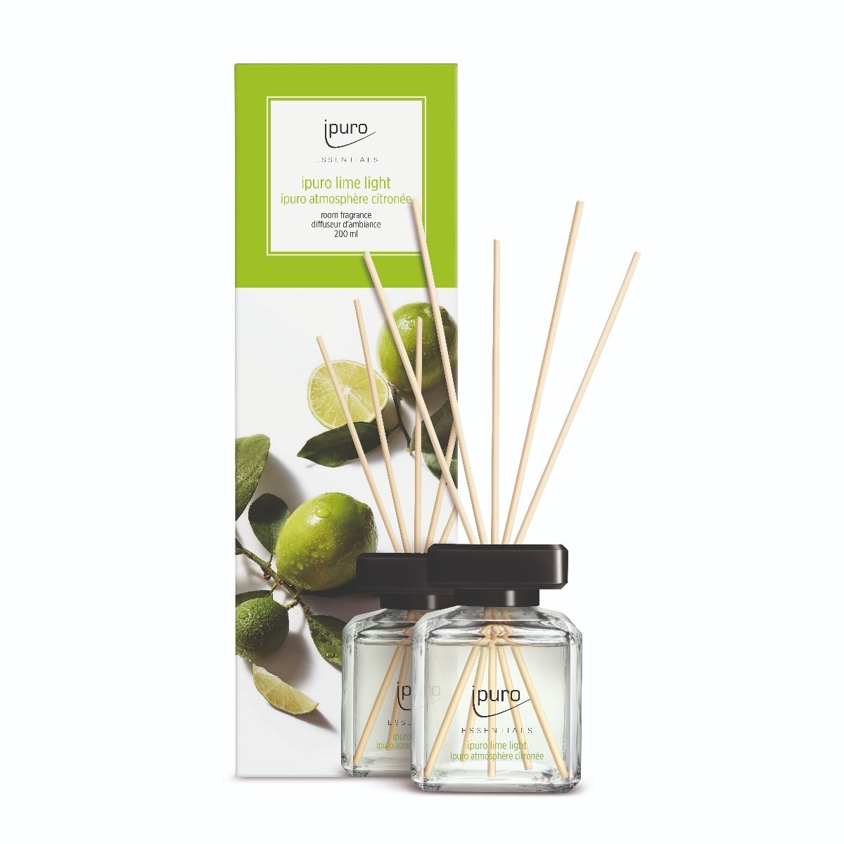 Ipuro Duftdiffusor Limette hell 200 ml